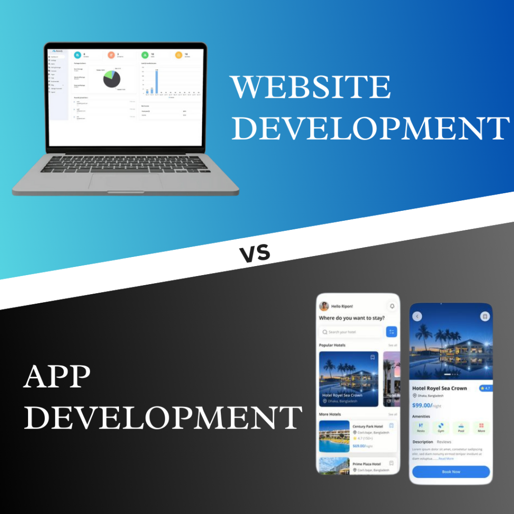 Web Development Vs App Development